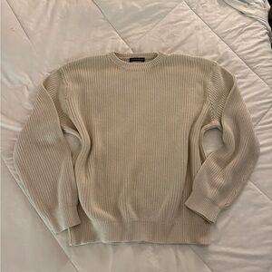 Brandy Melville Crème Oversized Sweater